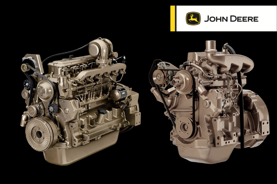 Motores John Deere 6068 y 4045 en Moreser