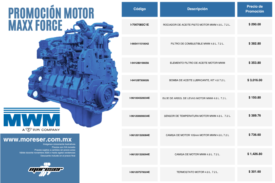 Maxxforce noviembre 2025 2