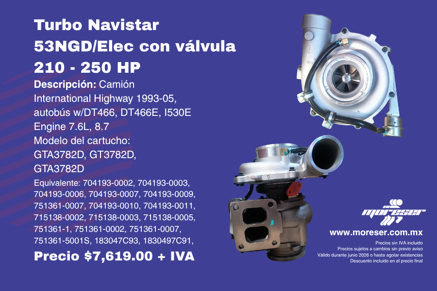 Promoción Turbo Navistar